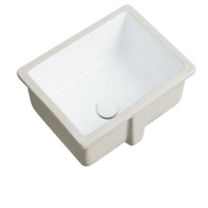 Lavabo de Cerámica para Encimera, de un Solo Orificio, <span class=keywords><strong>en</strong></span> Tamaños Grande y Pequeño, Ovalado y Cuadrado, para Balcón, Empotrado, para Hogar y Hotel - Product Image 1