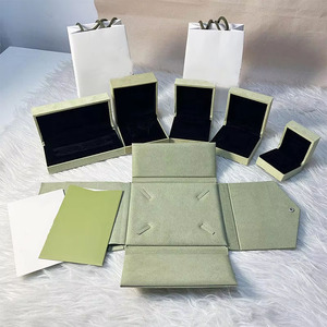 Factory Direct Brand Jewelry <b>Box</b> For Women Luxury <b>Gift</b> Packaging Pendant Bracelet <b>Earring</b> Ring <b>Box</b> Full Set With Accessories - Product Image 4
