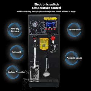 Cheap Commercial Steam Milk Frother Machine Milk Tea Shop Equipment Fully Automatic Water <strong>Boier</strong> Milkshake Foam Steam Machine - Product Image 2