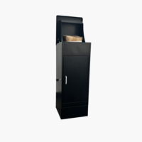 Boîte à colis murale autoportante démontable en métal thermolaqué étanche pour colis postaux – OEM/ODM disponible
