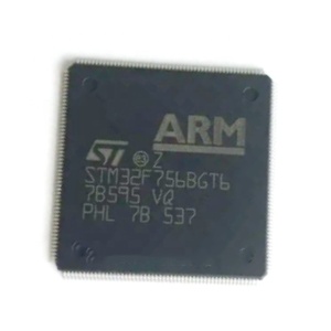 ชิ้นส่วนอิเล็กทรอนิกส์ STM32F7 ไมโครคอนโทรลเลอร์ IC MCU 32BIT 1MB FLASH STM32F756BGT6 - Product Image 1