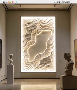 Pantalla LED Artística de Relieve con IA de la Más Alta Calidad, Profundidad de Color de 16 Bits y Píxeles P0.78, Soporte Personalizado para Espacios Interiores Premium - Product Image 4