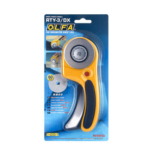 Olfa Ideaal Voor Grote Projecten Fleecewolleer 60Mm RTY-3/Dx Ergonomische Roterende Snijder - Product Image 6