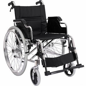 Silla de Ruedas Manual Oriental de Aleación de Aluminio, Plegable y Ligera, para Personas Mayores y con Discapacidad, Uso Doméstico, Rehabilitación y Movilidad - Product Image 4