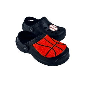 Sabots EVA mignons d'hiver personnalisés pour enfants-Chaussons d'intérieur/extérieur antidérapants doublés de velours pour garçons et filles - Product Image 1