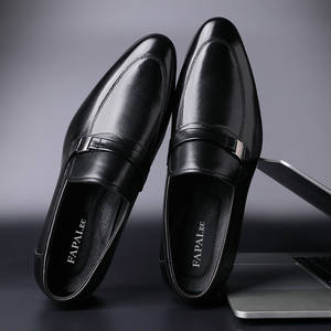 Última Tendencia en Zapatos Casuales Formales de Negocios para Hombre, Hechos a Medida, Cómodos, de Cuero Genuino, Sin Cordones, para Actividades de Ocio en Otoño - Product Image 6