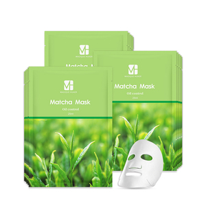 Nhãn Hiệu Riêng Dưỡng Ẩm Kiểm Soát Dầu Collagen Matcha Màu Xanh Lá Cây Trà Bóc Mặt Nạ - Product Image 1