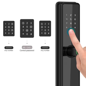 Tang Ttlock รหัสล็อคประตูล็อคด้วยลายนิ้วมือทำจากไม้กุญแจใส่รหัสผ่านดิจิตอลอัจฉริยะสำหรับ<span class=keywords><strong>โรงแรม</strong></span> - Product Image 2