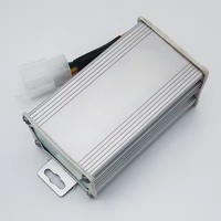 Nouveau Meilleur Convertisseur DC-DC Élévateur de Tension 60-72V/12V vers 12V/24V pour Vélo Électrique 20A Modèle Aluminium Argent 100-48V Facile à Utiliser
