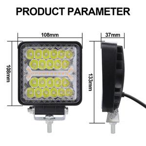 ไฟสปอร์ตไลท์ LED ขนาด 4 นิ้ว 66W สำหรับติดตั้งกันชนหน้ารถ SUV หรือหลังคา ใช้ไฟ DC 10-60V พร้อมสวิตช์ควบคุม - Product Image 4