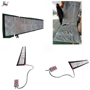 Système de chauffage robuste pour fondations arctiques, <span class=keywords><strong>couverture</strong></span> de dégivrage au sol à commande numérique pour le traitement du permafrost - Product Image 1