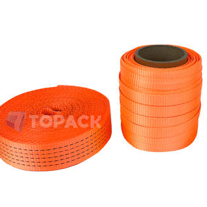 AAR OEM Poliéster Tecido Lashing <span class=keywords><strong>Strap</strong></span> 25mm 38mm 50mm 11.5 2 Inch Heavy Duty Cord Strapping Band para Container Pallet Embalagem - Product Image 4