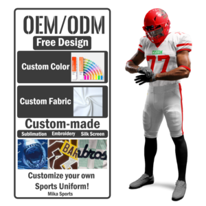 Maillot de football américain OEM en twill pour équipe – Tenue de football américain - Product Image 2