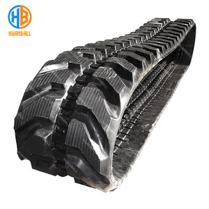 Graafmachine Rubber Sporen Maat 350*54.5*86K Voor Kubota KX040-4 - Product Image 1