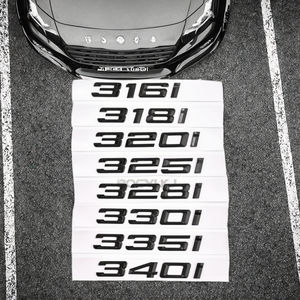 ABS Trunk Badge Sticker Tail Logo Letter para <span class=keywords><strong>BMW</strong></span> New 3 Series 5 Series 7 Series Cars 325li 525li 760li - Product Image 3