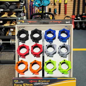 Precio de Fábrica, Equipo de Gimnasio y Fitness, Levantamiento de Pesas, Collarín de Barra de Pesas de Plástico de 50 mm, Abrazaderas de Resorte y Collarín de Bloqueo - Product Image 2