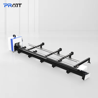 Mesin Pemotong Pipa Laser Serat Semi-Otomatis Presisi Tinggi 2kw 3kw 6kw untuk Pemotongan Logam