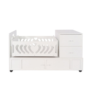 <span class=keywords><strong>Lit</strong></span> bébé et berceau multifonctionnel en bois massif JINS pour nouveau-né avec fonction <span class=keywords><strong>lit</strong></span> d'appoint pratique, mobilier de chambre - Product Image 5