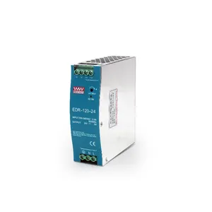 EDR-120-24 120W 24V alimentatore Switching su guida Din indicatore Led per alimentazione su apparecchi elettromeccanici Psu