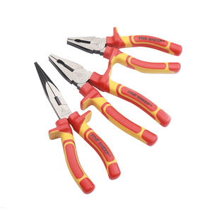 Alicates Aislados <span class=keywords><strong>VED</strong></span>, Duraderos, Resistentes a Alto Voltaje, para Mantenimiento Eléctrico, Reparación Automotriz, Agarre, Corte y Pelado - Product Image 2