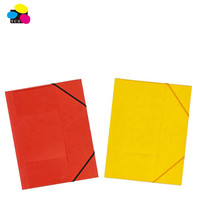 Carpeta Reciclada Lehui 2025 Personalizada, Colorida, A4, Ecológica, con Bandas Elásticas y 3 Solapas, 25 Unidades por Caja, para Suministros de Oficina y Escolares