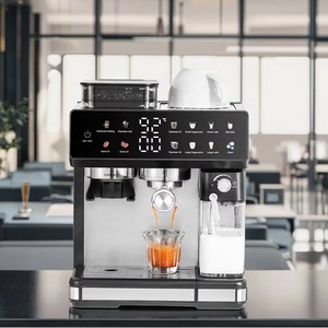 Cafetera Automática Inteligente de Acero Inoxidable para Espresso y Cappuccino, Máquina de Café para Hotel, Precio Directo de Fábrica en Guangdong - Product Image 2