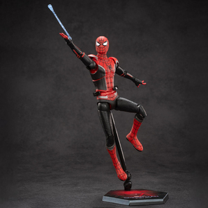 Zd Toys Original Genuine <span class=keywords><strong>Marvel</strong></span> <span class=keywords><strong>Spider</strong></span>-<span class=keywords><strong>Man</strong></span> No Way Home Black Red <span class=keywords><strong>Spider</strong></span>-<span class=keywords><strong>Man</strong></span> 1/10 Figurines d'action articulées 18cm 7 in - Product Image 6