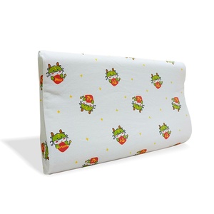 Oreiller cervical de qualité <span class=keywords><strong>alimentaire</strong></span>, protection de la colonne vertébrale, 100% coton, ergonomique, doux, anti-déviation, hypoallergénique pour enfants - Product Image 1