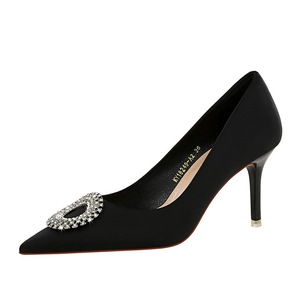 Bigtree Schuhe 18249-AK62 Super Hohe Absätze Trägerlose Slip-On PU-Obermaterial Mehrfarbig Spitze Zehe Sexy Damenschuhe - Product Image 5