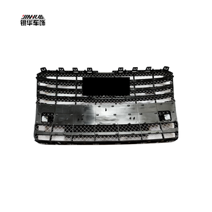 Yinhua Factory Direct 14-17 <strong>A8</strong> W12 Car Hood Grill With Metal Mesh Car Body <strong>Parts</strong> Grille With Logo - Product Image 2