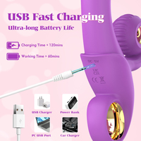 Vibrateur Escargot Multi-fréquence Double Vibration pour Femme, Insertion Clitoridienne, Simulation Adulte, Produit de Masturbation Point G
