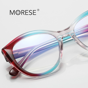 Morese 2145 người đàn ông của cổ điển Kính mắt Frames Gradient Color Hot Bán Big khung với kính tròn cho Giáng sinh - Product Image 2
