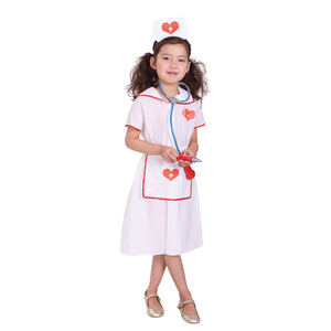 女の子の子供の看護師のユニフォームのためのハロウィーンの衣装 - Product Image 4
