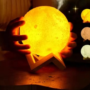 Lampe de chevet LED en forme de lune pour la Saint-Valentin, cadeau pour filles, garçons, femmes et hommes - Product Image 4