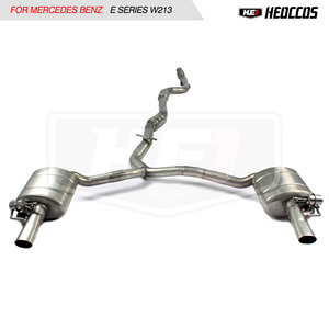 Sistema de Escape Valvetronic de Alta Calidad para <span class=keywords><strong>Mercedes</strong></span> Benz E300 E200 2.0T W213, Acero Inoxidable 304, Escape Catback - Product Image 4