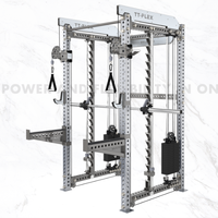 TT FLEX Rack d'entraînement complet, Machine Smith, Rack pour Squats et Bench Press, Équipement de musculation pour salle de sport à domicile