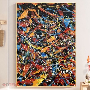 Offre Spéciale moderne abstrait <span class=keywords><strong>à</strong></span> la main peinture <span class=keywords><strong>à</strong></span> l'huile sur <span class=keywords><strong>toile</strong></span> Art mural pour hôtels-peintures sur <span class=keywords><strong>toile</strong></span> par des artistes - Product Image 5