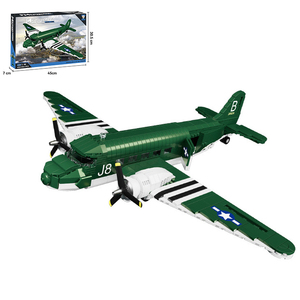 866 + Uds 1/48 soldados <span class=keywords><strong>americanos</strong></span> ejército colección histórica militar avión de combate Jet aviones juego de bloques de construcción regalo para niño - Product Image 1