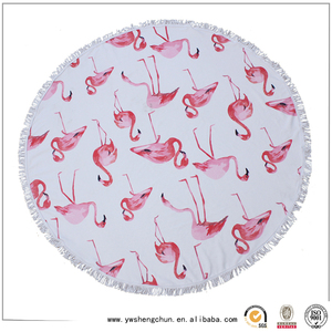 En Microfibre Sans Sable Animal Plage Violet Fantaisie Personnalisé Serviettes <span class=keywords><strong>de</strong></span> Plage Rondes Personnalisées - Product Image 3