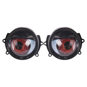 नई संशोधित ईगल आई राक्षस आंख गतिशील नेतृत्व वाली लेखन व्हील आई असेंबली ब्लिंक लैंप सजावटी लेंस 12 वी कार लैंप - Product Image 1