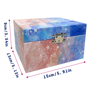 กล่องดนตรีกระดาษรูปนักบัลเลต์แบบหมุนมือ  รักษ์โลก พร้อมเพลงตามสั่ง ของขวัญสำหรับเด็กหญิงและสตรี - Product Image 2