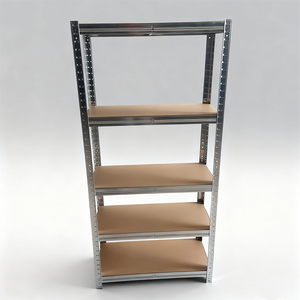 Estantería Metálica de Acero de 5 Niveles Ajustable y Resistente a la Corrosión para Supermercados - Product Image 1