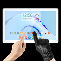 Écran tactile capacitif industriel de 10,1 pouces, IP65, panneau frontal entièrement laminé, avec caméra, Android