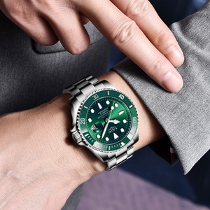 LIGE Fashion Luxury Quartz Men's Watch Casual Sports Stainless Steel Watch Business Men's Watch <b>Clock</b> Reloj Hombre - Product Image 4