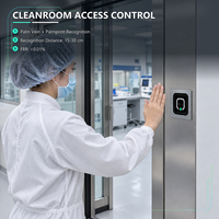Terminal de contrôle d'accès et de présence Tendcent TDX86-P1 à accès rapide par veine palmaire en 0,5s, encastrable 86 mm, Wiegand, RJ45, Wifi, SDK gratuit, mémoire