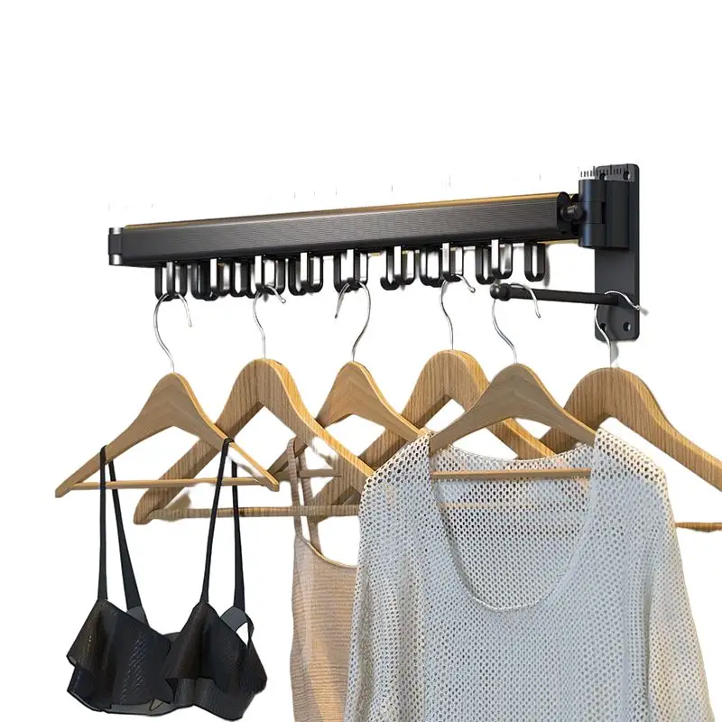 Aluminum Laundry Cloth Telescopic Clothes Outdoor Dryer Hanging Drying Rack