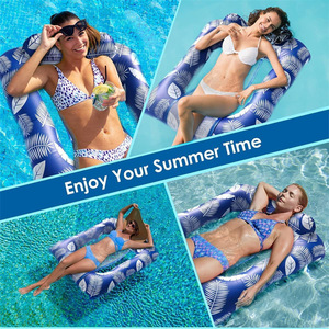 <strong>Inflatable</strong> Mesh Pool <strong>Float</strong> Chair Water Fun Large Pool Toys Summer Beach <strong>Float</strong> <strong>Lounge</strong> Raft for Adults - Product Image 3