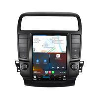 Pour Acura TSX 2003-2008 Écran tactile 10,4 pouces Navigation GPS intégrée Android Auto CarPlay Audio haute résolution Carte SD Montage sur tableau de bord TV