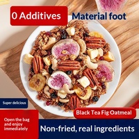 Chanyao Song Gebakken Havermout Voedzame Noten Gedroogd Fruit Instant Mix Yoghurt Hazelnoten Donkere Chocolade Cacao Kant-en-klare Ontbijtgranen 500g