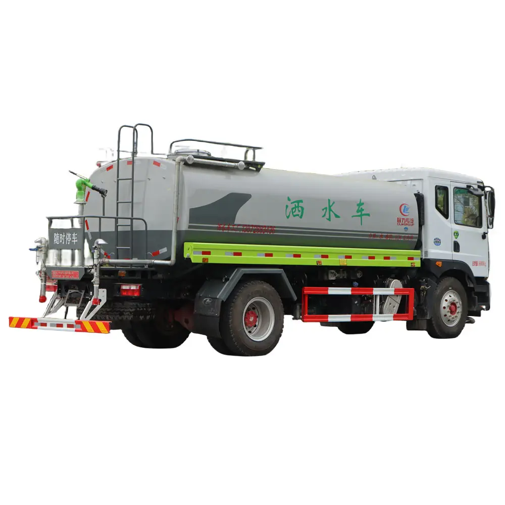 Fabrika fiyat Dongfeng 15CBM su püskürtme kamyonu